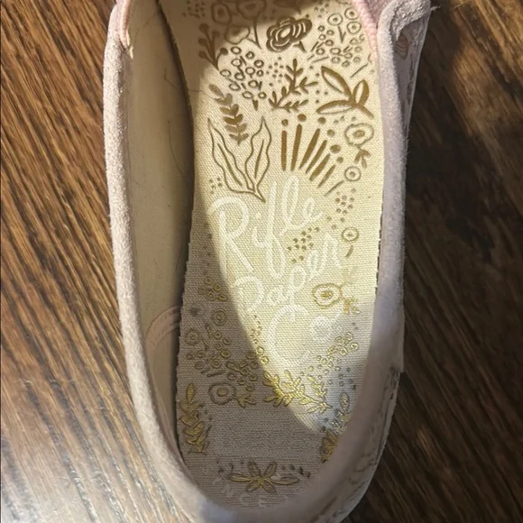 Keds Pink Rifle Paper Co. Pattern Slip-On Size 9 - Picture 4 of 7